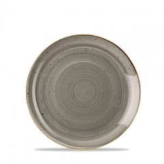 Тарелка мелкая круглая Churchill Stonecast Peppercorn Grey SPGSEVP61 16,5 см в Екатеринбурге, фото