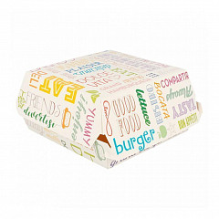 Коробка для бургера Garcia de Pou Parole 17,5*18*7,5 см, 50 шт/уп, картон в Екатеринбурге фото