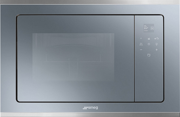 Встраиваемая микроволновая печь Smeg FMI420S2 фото