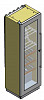 Винный шкаф монотемпературный Enofrigo MIAMI MEDIUM VT RF T вент серый фото