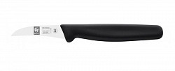 Нож для овощей Icel 6см изогнутый JUNIOR черный 24100.3214000.060 в Екатеринбурге, фото