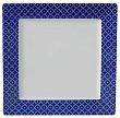 Блюдо квадратное Porland BLUE PASSION DS.1 38 см (185627)