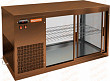 Витрина холодильная настольная Hicold VRL 1100 L Brown