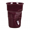 Чашка для латте P.L. Proff Cuisine Barista мятая 290 мл фиолетовая, h 11,5 см фото