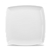 Тарелка мелкая квадратная Churchill 30см, без борта, X Squared+, цвет белый WHDS121 фото