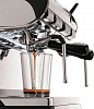 Рожковая кофемашина Nuova Simonelli Aurelia WAVE T3 2Gr 380V черная+самоочистка+паровоздушный кран+высокие группы (151238) фото