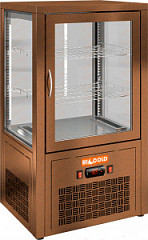 Витрина холодильная настольная Hicold VRC 70 Bronze в Екатеринбурге, фото