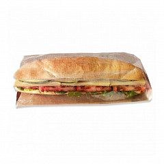 Пакет для сэндвича с окном Garcia de Pou Panorama 14+6*23 см, крафт-бумага, 250 шт/уп в Екатеринбурге фото