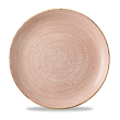 Тарелка мелкая круглая  Stonecast Terracotta SRTEEV111 28,8см, без борта