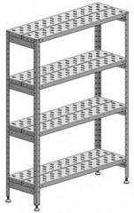 Стеллаж решетчатый Марихолодмаш С-4Р-0,4/1,5/1,8 в Екатеринбурге, фото