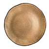 Тарелка мелкая безбортовая Style Point Stone 31,5 см, цвет коричневый, Q Authentic (QU63336) фото