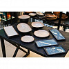 Блюдо прямоугольное P.L. Proff Cuisine 26*16,2*2 см Turquoise black пластик меламин фото