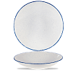 Салатник сервировочный без борта Churchill Stonecast Buffet, цвет Indigo Blue SHBIAC141