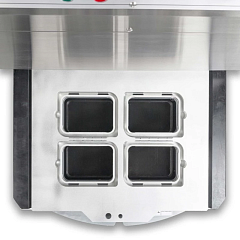 Запайщик лотков Hualian Machinery HVT-450R (нерж.СКИН) (4 лотка,187*137*120), фото 5