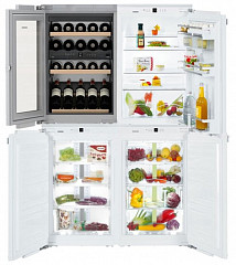 Встраиваемый холодильник SIDE-BY-SIDE Liebherr SBSWdf 6415-22 001 в Екатеринбурге, фото