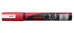 Маркер меловой UNI Mitsubishi Pencil Chalk PWE-5M 1,8-2,5 мм Красный в Екатеринбурге, фото