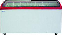 Морозильный ларь Italfrost CF600C красный (7 корзин) в Екатеринбурге, фото