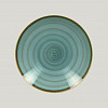 Тарелка глубокая RAK Porcelain Twirl Lagoon 1,25 л, 28 см фото