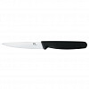 Нож для чистки овощей и фруктов P.L. Proff Cuisine PRO-Line 10 см, черная пластиковая ручка фото