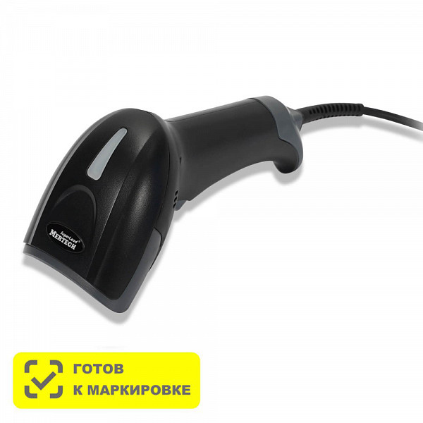 Проводной сканер штрих-кода Mertech 2310 HR P2D SUPERLEAD USB Black фото