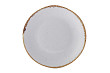 Тарелка безбортовая Porland 30 см фарфор цвет серый Seasons (187630)