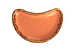 Соусник-полумесяц Porland 7х11 см фарфор цвет оранжевый Seasons (802111)