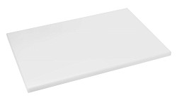 Доска разделочная Restola 600х400мм h18мм, полиэтилен, цвет белый 422111216 в Екатеринбурге фото