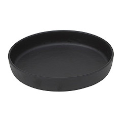 Тарелка с бортом P.L. Proff Cuisine 27*2,3 см Black Finish пластик меламин (81222115) в Екатеринбурге фото