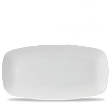 Блюдо прямоугольное CHEFS без борта Churchill 35,5х18,9см, X Squared, цвет белый WHXO141