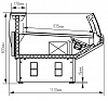 Холодильная витрина Марихолодмаш Парабель ВХСо-2,5 (без агрегата) фото