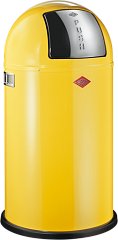 Мусорный контейнер Wesco Pushboy, 50 л, лимонно-желтый в Екатеринбурге фото