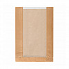 Пакет для хлеба с окном Garcia de Pou Feel Green 26+10*38 см, крафт-бумага 36 г/см2, 125 шт/уп фото
