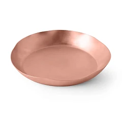 Блюдо для морепродуктов с неровными краями медное Gibco 40 см Купер в&nbsp;Екатеринбурге фото