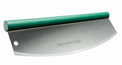 Нож для пиццы, полумесяц, зелёная ручка Big Green Egg ROCPC в Екатеринбурге, фото