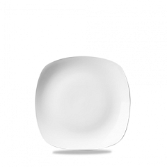 Тарелка мелкая квадратная Churchill 17см, X Squared, цвет белый WHSP71 в Екатеринбурге, фото