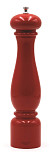 Мельница для соли Bisetti h 32 см, бук лакированный, цвет красный, FIRENZE (6251MSLRL)