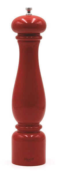 Мельница для соли Bisetti h 32 см, бук лакированный, цвет красный, FIRENZE (6251MSLRL) фото