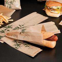 Пакет для сэндвича Garcia de Pou Feel Green 9+4*22 см, жиростойкий пергамент, 500 шт/уп в Екатеринбурге, фото