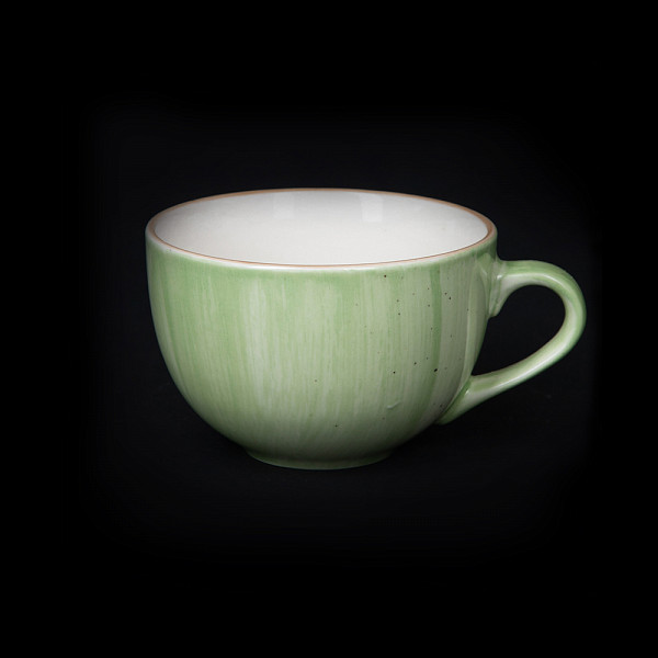 Чашка чайная Corone Natura 250мл, зеленая фото