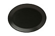Блюдо овальное  31х24 см фарфор цвет черный Seasons (112131)