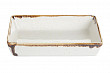 Блюдо прямоугольное Porland 13,7х8,5 см h 3 см фарфор цвет бежевый Seasons (358913)