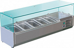 Холодильная витрина для ингредиентов Koreco VRX2000380(395II) в Екатеринбурге, фото