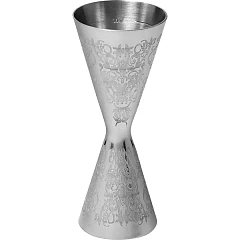 Джиггер Probar Premium Мотиво 30/45 мл с орнаментом сталь нерж. D=49/41,H=118мм серебрист. (02040155) в&nbsp;Екатеринбурге фото