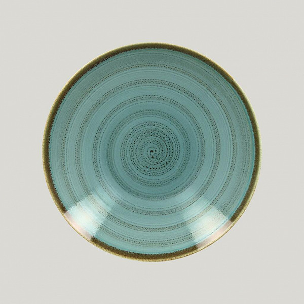 Тарелка глубокая RAK Porcelain Twirl Lagoon 1,9 л, 30 см фото