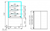 Витрина кондитерская Полюс KC70 VV 0,6-1 (ВХСв - 0,6д Carboma Сube Люкс) фото