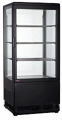 Шкаф-витрина холодильный Cooleq CW-70 Black в Екатеринбурге, фото