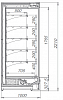 Холодильная горка Polair Monte MH 1875 (без агрегата) фото