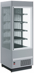 Холодильная горка Полюс FC 20-07 VM 0,6-2 (Carboma Cube 1930/710 ВХСп-0,6) 9006-9005 в Екатеринбурге, фото