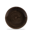 Тарелка мелкая без борта Churchill Stonecast Patina Iron Black PAIBEVP61