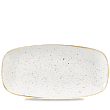 Блюдо прямоугольное  CHEFS Stonecast Barley White SWHSXO111
